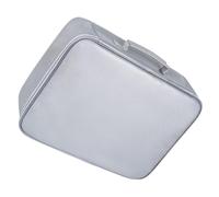Boîte de Rangement de Documents Étanche, Ignifuge, Multi-couches | Silicone Fibre de Verre, Poignée et Fermeture Éclair Lisse, pour Voyages D'affaires et Archivage