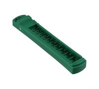 Boîte de rangement de douilles 1/4", 3/8", 1/2", système de rail à clips en ABS pour électriciens, tri de pièces d'atelier (court 12,7 mm)