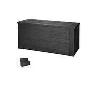 Boîte de Rangement de Jardin 300 L Coffre de Stockage Banc Extérieur