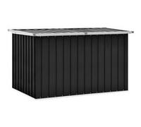 Boîte de rangement de jardin Anthracite 149x99x93 cm Gris G
