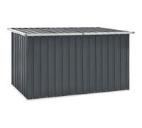 Boîte de rangement de jardin Gris 171x99x93 cm Gris G