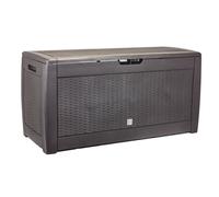 PROSPERPLAST Coffre de rangement Rato, 1190 x 480 x 600 mm (conseil, marron, 1,19 x 0,6 x 0,48 m)