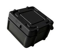 Boîte de rangement de pièces, étui de rangement empilable avec couvercle à charnière pour le tri des vis, écrous et rondelles dans les zones de réparation, compartiment de tri de fixation, boîtier de