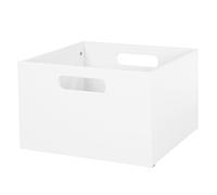 Boîte De Rangement En Bois Pour Les Jouets Blanc TU