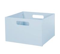 Boîte De Rangement En Bois Pour Les Jouets Bleu Clair TU
