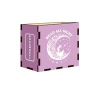 Boîte de rangement en bois pour marque-pages, avec assortiment de marque-pages faits main au motif floral, pour les amoureux des livres, à poser sur le bureau