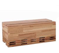 Boîte de rangement en bois pour organiser les câbles