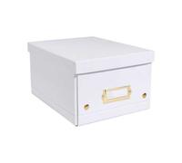 Boîte de rangement en carton Neo Deco A5+ - Blanc