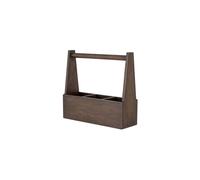 Boîte de rangement en MDF marron, murale, pour salle de bains/chambre - Bloomingville, Jas - 31x10x28 cm