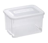Boîte de rangement en plastique - ALLIBERT BY KETER - Handy - 20 L - Couvercle transparent - 40 x 29 x 25 cm - Plastique