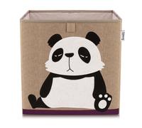 Boîte de rangement en tissu pour enfant ""panda"", compatible Ikea Kallax Lifeney