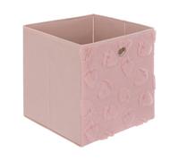 Atmosphera Panier de rangement Fraci 30 x 30 cm Rose motifs fraises Enfant