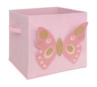Atmosphera - Boîte de Rangement Enfant Papillon Joey Rose 29x29cm