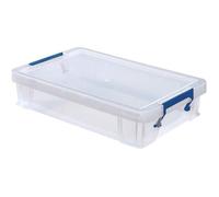 Fellowes Boîte de rangement ProStore plate 5,5 L transparente PP recyclable