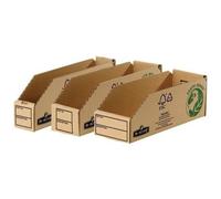 Boîte de rangement - FELLOWES - R-Kive BASICS - Marron - 100% carton recyclé - 50 pièces