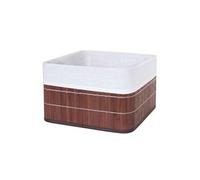Mendler Boîte de rangement en bambou - Brun
