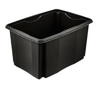 Boîte de rangement - KEEEPER - 54 5 x 39 x 29 5 cm - Plastique recy raphite - Empilable