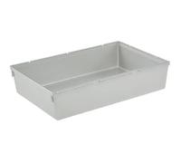 Boîte de rangement - KEEEPER - Pepe - Polypropylène - 23 x 15 x 5 cm - Argenté