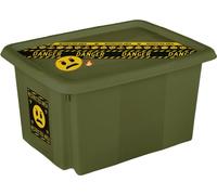 Boîte de rangement Keeper Karolina « Emoji Danger » 45 litres