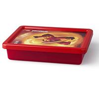 Boîte de rangement LEGO NINJAGO, petite, 6 l, empilable, rouge transparent