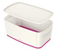 Leitz MyBox 52291023 Boîte Petit Format avec Couvercle Rose Métallisé