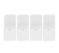Boîte De Rangement Magnétique À Suspendre Pour Stylos ¿ Porte-Stylo En Plastique Blanc Avec Aimant Puissant, 12 X 5,8 X 2,8 Cm