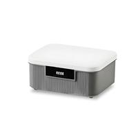 Boite de Rangement Medicament, 9 L Mot de Passe Double Couche Mini Coffre Fort, boîte à médicaments verrouillée pour la Cuisine, l'école et Le Bureau