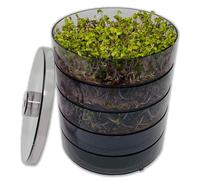 Boîte de rangement modulable à quatre niveaux, extensible et lavable au lave-vaisselle