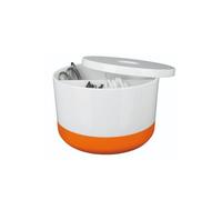 Boite de rangement Multi-box PS MOJI Blanc & Orange Spirella