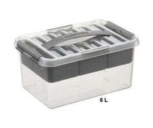 Boite de rangement multifonctions - Avec compartiment amovible - 6 Litres ! G