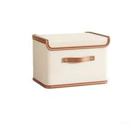 Boîte de rangement pliable, avec couvercle, grande capacité, tissu Oxford sous le lit, couverture de couette anti-poussière pour placard de chambre à coucher (54 L)