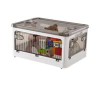 Boîte de Rangement Pliable | Conteneur de Rangement Pliable Boîte Bac - Caisses et Cubes Gain de Place avec Récipient à Rouleaux Conteneurs de Rangement Décoratifs pour Cuisine Chambre Salle de Bain
