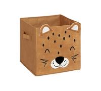 Atmosphera - Bac de Rangement Joey Velours 29x29cm