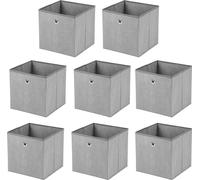 Boîte de rangement pliable, matériau écologique, design peu encombrant, bleu, bleu