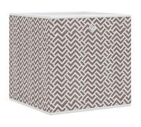 vidaXL Boîtes de rangement pliables 10 pcs 32x32x32 cm tissu intissé