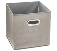 JJA Panier tissu Mix n' Modul 31 x 31 cm Beige chiné