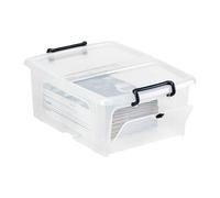 Boîte de rangement polypropylène 20L à ouverture frontale