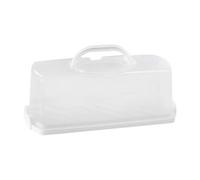 Boîte de rangement pour - Boîte rectangulaire, poignée de transport portable, récipient à hermétique, bac de conservation de la fraîcheur, support à pâtisserie transparent | Perfect Biscuits