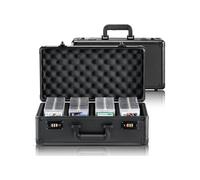 Boîte de Rangement pour Cartes Gradées 120PSA 4 Emplacements Verrou à Code