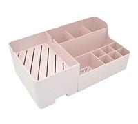 Boîte de Rangement pour Cosmétiques Boîte de Rangement cosmétique Multicouche Boîtier Soin la Peau Soins Cabine Coiffeuse Finition pour Commode et Salle de Bain(Rose)