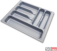 Boîte de rangement pour couverts Famanu, idéale pour tiroir - Permet de ranger les couverts, cuillères, fourchettes, couteaux, grande capacité