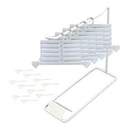 Boîte de rangement pour film de d'ongles - 16 pièces - Organiseur portable