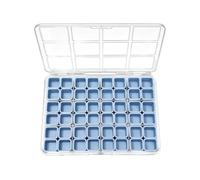 Boîte de Rangement pour Fournitures de manucure Organiseur à Bijoux 48 | Coffret de Rangement pour Perles pour Maison Bureau Chambre Dormoir Université