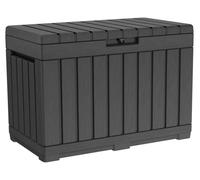 Boîte de rangement pour jardin, 190 litres, avec couvercle durable