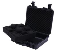 Boîte de rangement pour montres, peut contenir 15 montres, conception durable, noire