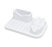 Boîte de rangement pour perceuse à ongles 24 trous et embouts, organiseurs de forets de meulage, présentoir à outils, boîte de rangement