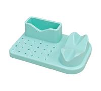 Boîte de rangement pour perceuse à ongles 24 trous et embouts, organiseurs de forets de meulage, support de présentoir, support de machine