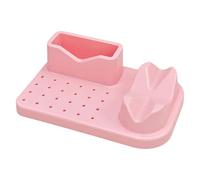 Boîte de rangement pour perceuse à ongles 24 trous et embouts, organiseurs d'outils, présentoir à outils, organisateur professionnel et boîte de rangement