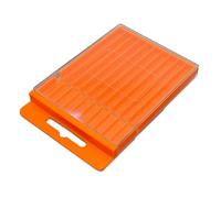Boîte de rangement pour perceuse avec cadre pliable, taille 5 | Plastique PP épaissi, matériaux robustes, y compris crochets pour le montage mural, construction peu encombrante