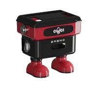 Boîte de rangement pour routeur, organisateur de bureau robot, boîte de gestion des câbles moderne avec trous de ventilation et couvercle amovible, dissimulateur de routeur multifonction robuste